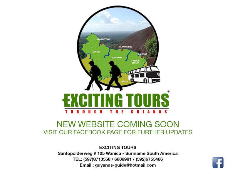exciting tours suriname guyana